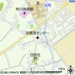 杏集落センター周辺の地図