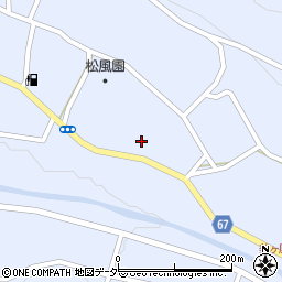 長野県松本市入山辺1494-5周辺の地図
