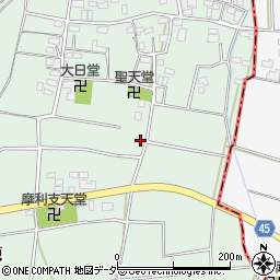 埼玉県深谷市江原66周辺の地図