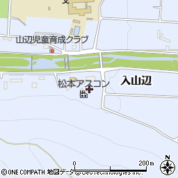 長野県松本市入山辺83周辺の地図