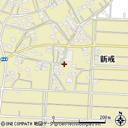 埼玉県深谷市新戒1267周辺の地図