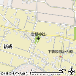 古櫃神社周辺の地図