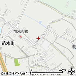 群馬県館林市苗木町1719-12周辺の地図