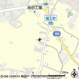 群馬県館林市堀工町989周辺の地図