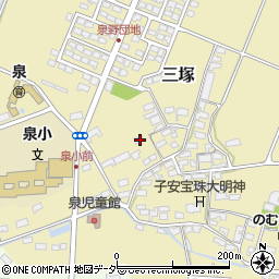 長野県佐久市三塚287周辺の地図