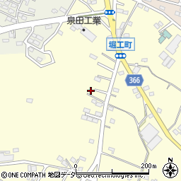 群馬県館林市堀工町989-9周辺の地図