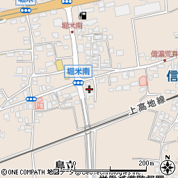 長野県松本市島立192周辺の地図
