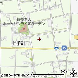 埼玉県深谷市上手計66周辺の地図
