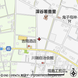 埼玉県深谷市下手計182周辺の地図