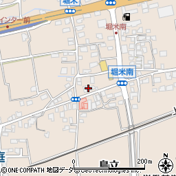 長野県松本市島立184周辺の地図