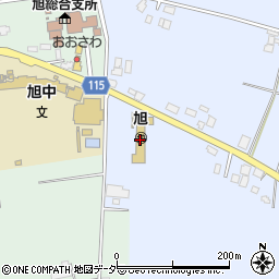 鉾田市立旭幼稚園周辺の地図