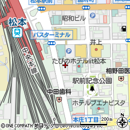 ＪＡ長野信連　中信支店周辺の地図