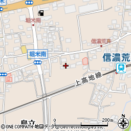 長野県松本市島立176周辺の地図