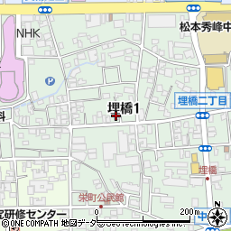 マスプロ電工株式会社　松本営業所周辺の地図