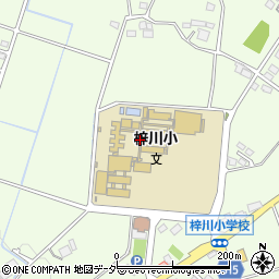 市立梓川小学校周辺の地図
