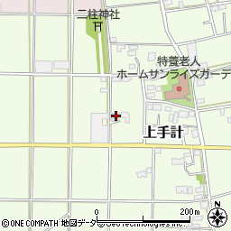 埼玉県深谷市上手計303周辺の地図