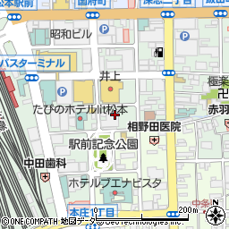 ＡＰＵＬＯ松本駅前店周辺の地図