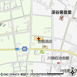 埼玉県深谷市上手計10周辺の地図