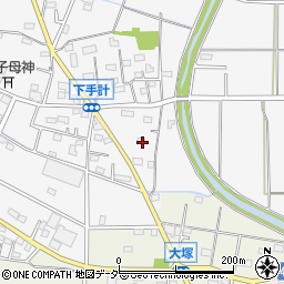 埼玉県深谷市下手計309周辺の地図
