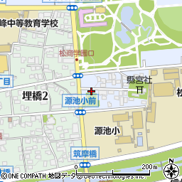 姉崎建築研究所周辺の地図