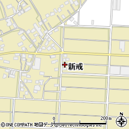埼玉県深谷市新戒1203周辺の地図