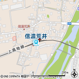 長野県松本市島立43周辺の地図