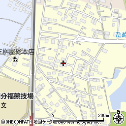 群馬県館林市堀工町1868-7周辺の地図