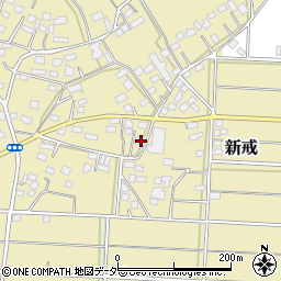 埼玉県深谷市新戒1251周辺の地図