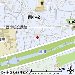 長野県松本市里山辺西小松4288周辺の地図