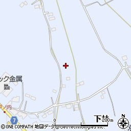 茨城県石岡市下林2429-11周辺の地図