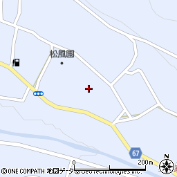 長野県松本市入山辺東桐原1493周辺の地図