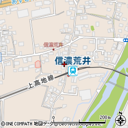 長野県松本市島立172周辺の地図