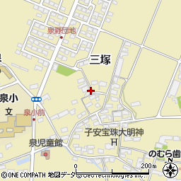 長野県佐久市三塚291周辺の地図