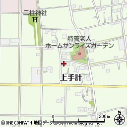 埼玉県深谷市上手計316周辺の地図