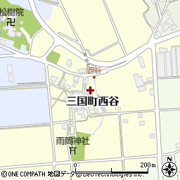 福井県坂井市三国町西谷9-11周辺の地図