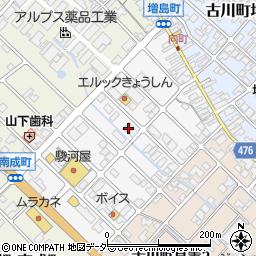 岐阜県飛騨市古川町幸栄町周辺の地図