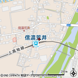 長野県松本市島立45周辺の地図