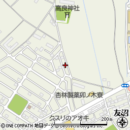 栃木県下都賀郡野木町友沼6412-4周辺の地図