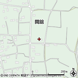 茨城県筑西市関舘597周辺の地図