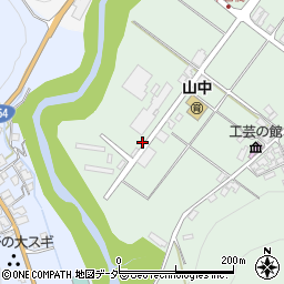 石川県加賀市山中温泉菅谷町（ニ）周辺の地図