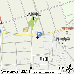 埼玉県深谷市町田498周辺の地図