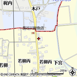 有限会社霜村建設　工場周辺の地図