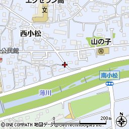 長野県松本市里山辺西小松4289-17周辺の地図