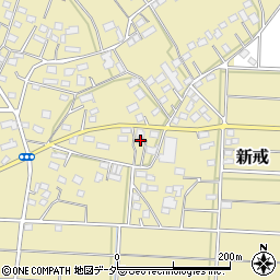 埼玉県深谷市新戒1229周辺の地図