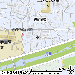 長野県松本市里山辺西小松4298-4周辺の地図