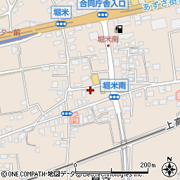 長野県松本市島立187周辺の地図
