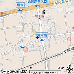 長野県松本市島立190周辺の地図