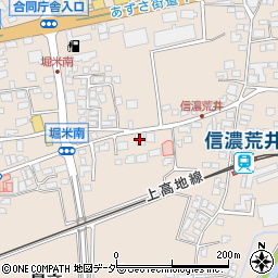 長野県松本市島立198周辺の地図