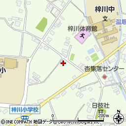 長野県松本市梓川梓839-3周辺の地図