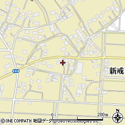埼玉県深谷市新戒1230周辺の地図